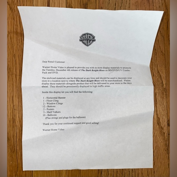 The Dark Knight Rises Blu Ray Release - Rare! - Picture 13 of 13